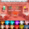 Baibaiba Ocean Wave Projector Light Cordless - Battery Operated Under