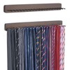 Mkono 2 Packs Tie Rack Wall Mounted Belt Hanger Holder