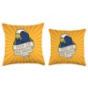 Parrot Poop On Your Enemies I White-capped Pionus Throw Pillow