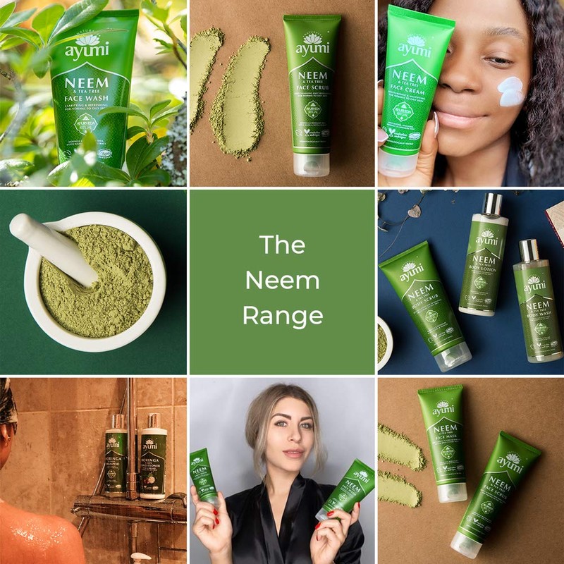 Ayumi Neem & Tea Tree Face Cream, Balanced Blend of