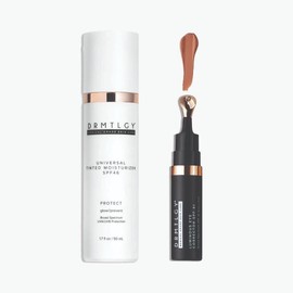 DRMTLGY SPF + Glow Set - Luminous Eye Corrector SPF 41 and Universal Tinted Moisturizer SPF 46:_Luminous Eye Corrector (Tan)