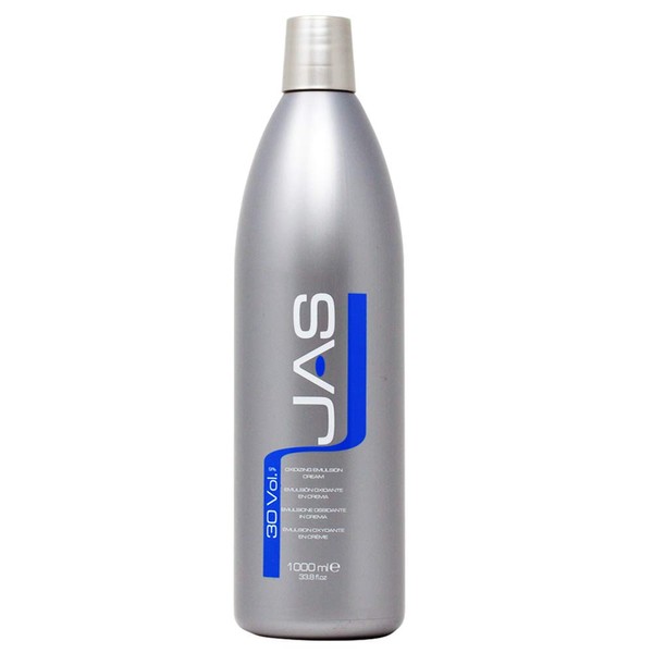 JAS Oxidizing Emulsion Cream Developer 30 Vol. 9% 33.8oz (Pack of 1)