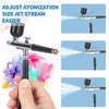 SWAWIS Airbrush Set Airbrush Gun Set 40 PSI Multifunctional Dual