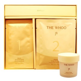 The History of Whoo 더후 공진향 탄력 쉐이킹 모델링 마스크 프로틴 리페어 6회분 Duhwa Gongjinhyang Elastic Shaking Modeling Mask Protein Repair 6 Packs