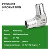 TAISHER 1PCS 304 Stainless Steel 90 Degree Elbow Pex Fittings,