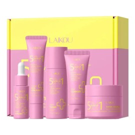 Set Facial Quiyum 5 En 1 6pcs Rejuvenecedor Piel Radiante