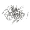 A ABSOPRO Dome Head Closed Sealing Rivets 4mm Grip Diameter