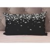 EKOBLA Shiny Diamond Throw Pillow Cover White Crystal Sparkle Gemstone