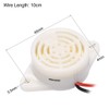 sourcing map 2 Pcs DC3-24V Active Electronic Buzzer Piezo Alarm