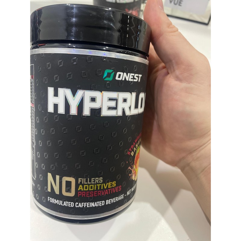 ONEST Hyperload Pre Workout Supplements 387.5g Enhances Explosiveness Muscle Strength