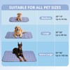 Cooling Mat for Large Dogs, 39"x 28" Thick & Durable