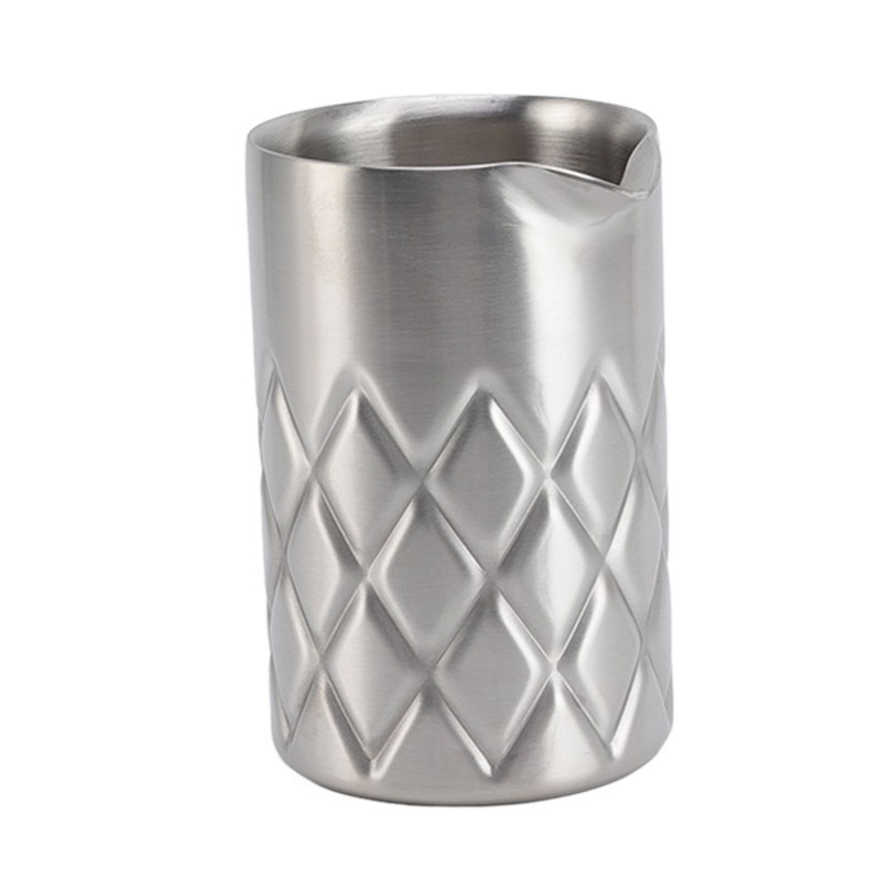 Stainless Steel Mixing Glass Double Wall Unbreakable Rust Protection Cocktail