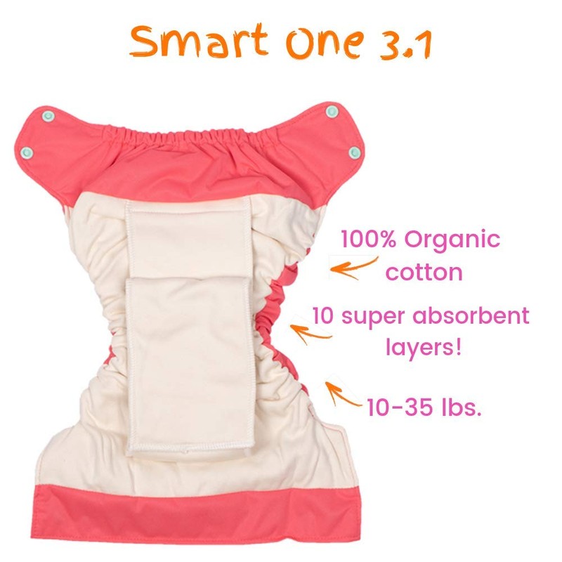 Smart Bottoms Smart One 3.1 AIO Cloth Nappy (5-16 kg)