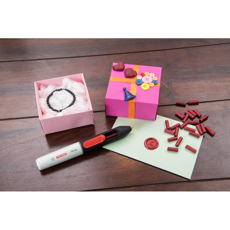 Bosch 2608002006 Mini Stick Glitter 70tlg. (glitzernde Colle Stick, Accessori
