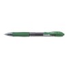 Pilot 6 x Green Retractable Gel Pens G-2 07 Medium