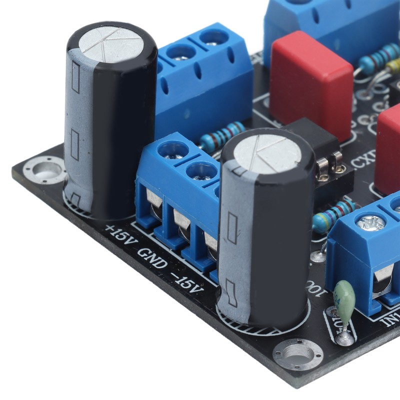 Preamplifier Board Dual Power Supply 4 Channel Audio Amplification Module