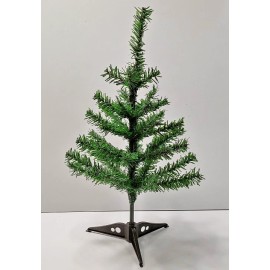 Christmas House 18" in. Small Artificial Christmas Tree Desk Office Break Room Evergreen Tree