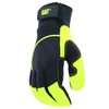 CAT® CAT012224 Hi-Vis Work Gloves – Green, Medium, Synthetic Palm