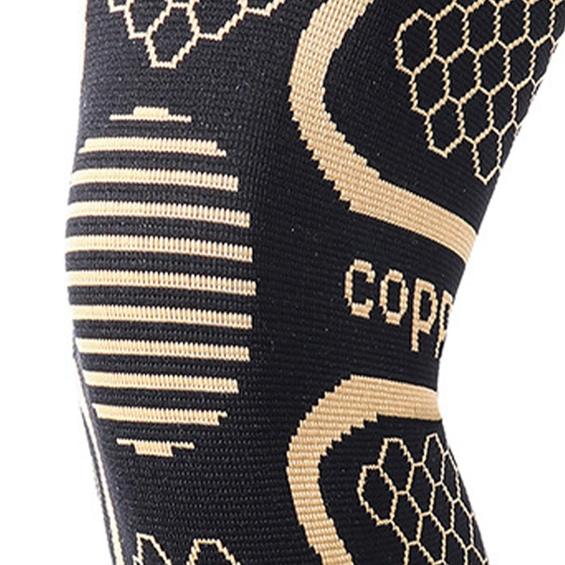 1 Pair Knee Sleeve Breathable Skin Friendly Nylon Knee Brace
