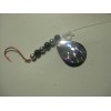 Unbranded Walleye 1 Hook Spinner Rigs ( Silver Holographic)