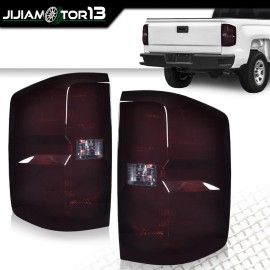 jijiamotor13 Tail Lights Brake Lamps Fit For 14-19 Silverado 1500 2500 3500 Rear Left Right