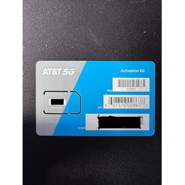 AT&T 4G/5G Tri-Cut SIM Cards (10-Pack) – Compatible with AT&T Locked & Unlocked GSM Devices – 3-in-1 SIM Sizes (Standard/Micro/Nano) – BYOD Ready – No Contract