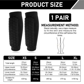 GCNWW Football Shin Pads Kids, Shin Guard Sleeves Featuring Collision Avoidance Breathable Lightweight Character, Suitable for Protecting the Calves of Boys and Girls During Soccer Field Training