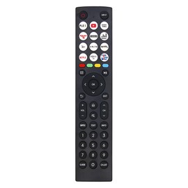 Replacement Remote Control Hisense Vidda UHD Smart 4K TVs with 12 Shortcut Buttons, No Configuration Required