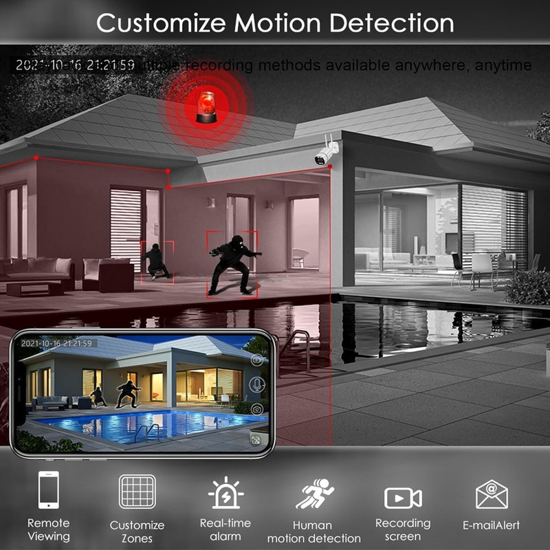 Lapetus 8CH 1080N Hybrid 5-in-1 AHD DVR (1080P NVR+1080N AHD+960H