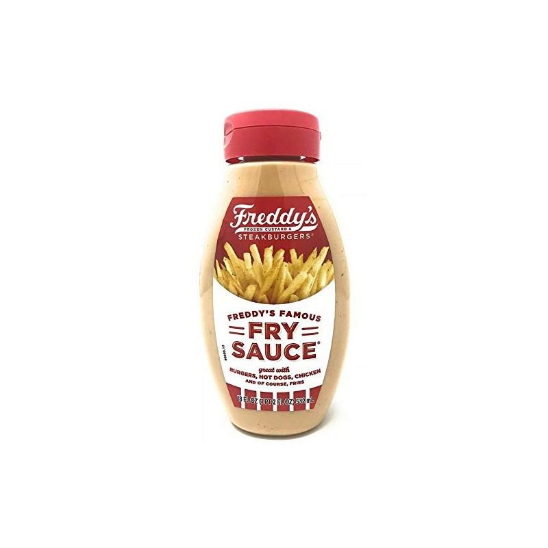 Freddy’s Fry Sauce 18 oz (2 Pack), New/Sealed, Freddy’s Steakburgers