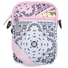 iscream Girls' Bandana Patchwork Crossbody Messenger Bag Style 7.75" x