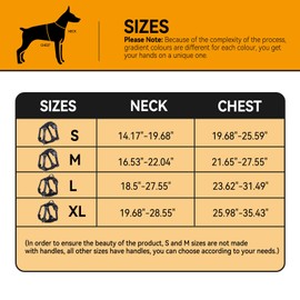 Youfirst No Pull Harness Breathable Harness,Adjustable Soft Padded Pet Reflective Vest and Easy Control Handle for Walking Training Running,Suitable for Small,Medium and Large Dogs