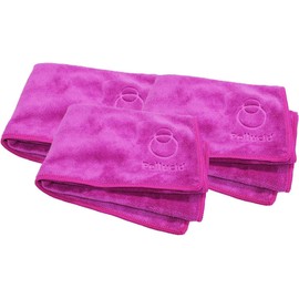 Pellucid Car Care Products Towel Drying Cloth 3-Piece Set 400mm x 400mm PCD-218 Wiping Absorption Cloth Wiping Coating Wiping