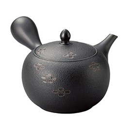 J-kitchens Tokoname Ware Teapot, Made in Japan, Simple, 16.2 fl oz (460 cc), Ceramesh / Large