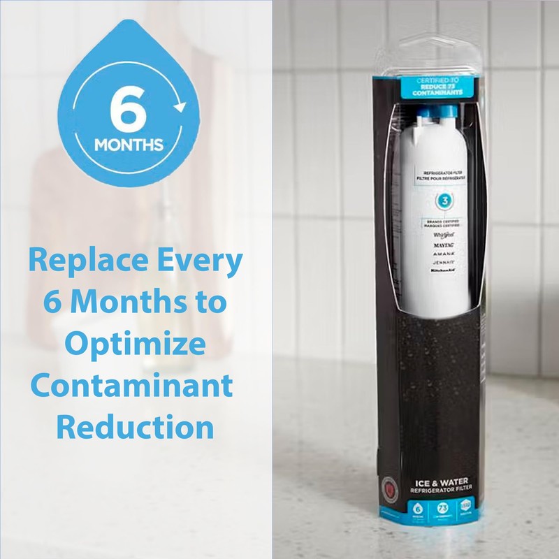 US-Based Supplier – 00750673 Refrigerator Water Filter REPLFLTR20 fits forThermador