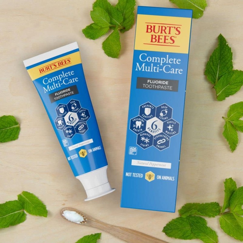 Burt's Bees Toothpaste Complete Multi Care, 4.7 oz, Pack of