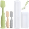 NFSVLB Baby Diaper Cream Spatula with Case-1 Large 2 Mini