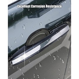 EMIHO Rear Right Exterior Door Handle Fit for Toyota Avalon 2013 2014 2015 2016 2017 2018, Chrome Plating