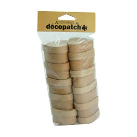 Décopatch - Ref EV008O - Small Heart Boxes - 10 pack - Papier Maché Object to Decorate - 5 x 5 x 3cm - Decorate with Décopatch Papers & PaperPatch Glue, Glitter, Paints