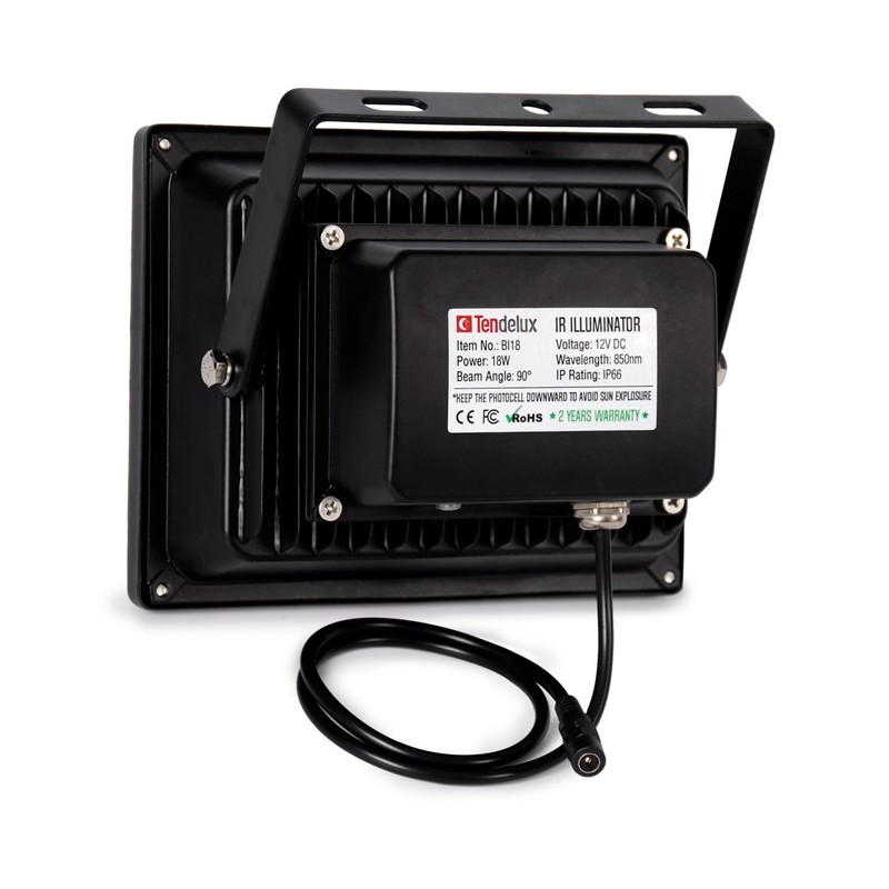 Tendelux 200ft Long Range IR Illuminator | BI18 90° LED