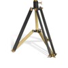 Metal Armillary Sphere Globe with Tripod Stand, 17" Black and