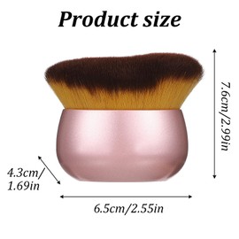 Self Tanner Brush Large Body Makeup Brushes Self Tanning Applicator Provides More Even Pretty Application Self Tan Mousse Blending Brushes for Foundation Self-tanners Bronzer Face Body Makeup Brush