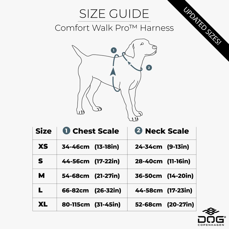 DOG Copenhagen Comfort Walk Pro 3.0 Harness, Classic Red, S
