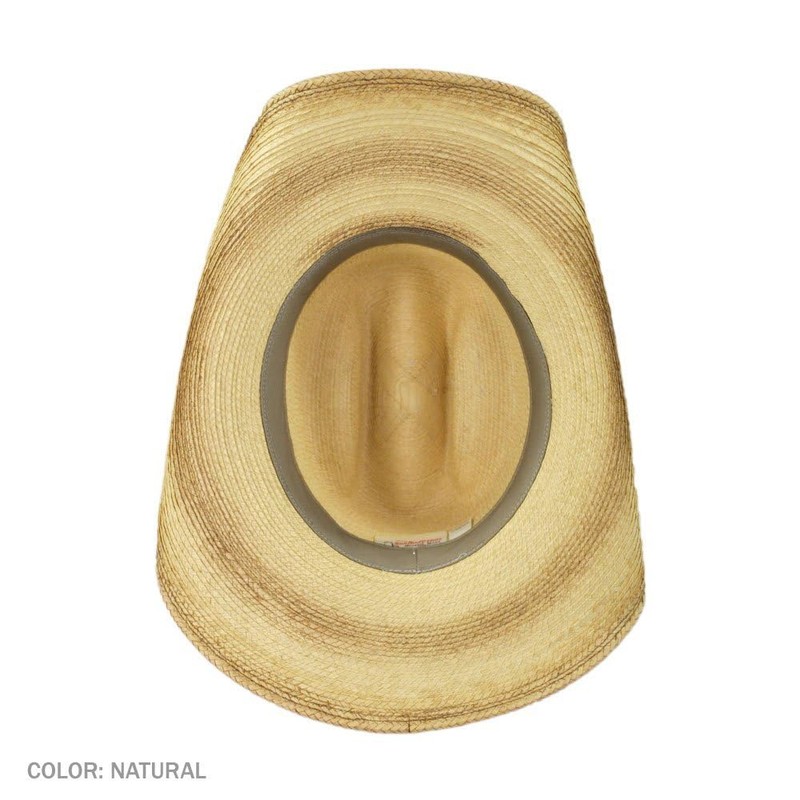 Nuts and Bolts Guatemalan Palm Leaf Straw Hat (7-1/8) Natural