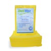 Multi Wipe 50 Large yellow disposable cleaning cloths |"J cloth
