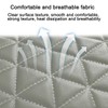 KHGUZ 2PCS Leather Car Seat Cover, Vehicle Front Bottom Seat