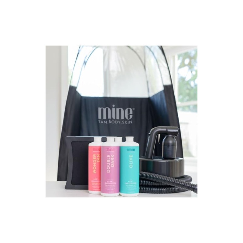 Tan.Easy Tent, Black & 1/3 Clear