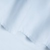 Light Blue Ruffle Shower Curtain Farmhouse Fabric Cloth Shower Curtains