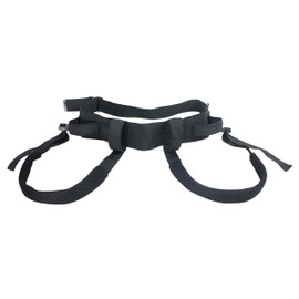 Obbomed MB-2910 Patient Lift Transfer Gait Belt with Leg Straps & Quick Release Metal Buckle, Medical Nursing Safety Assist Device for Moving Elderly Disabled, bariatric Handicap – 55 inch