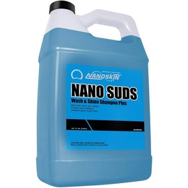 Nanoskin NANO SUDS Foaming Car Wash Shampoo 1 Gallon - Works with Foam Cannon, Foam Gun, Bucket Washes, Car Soap for Pressure Washer | Safe for Cars Trucks, Motorcycles, RVs & More | Fruity Scented